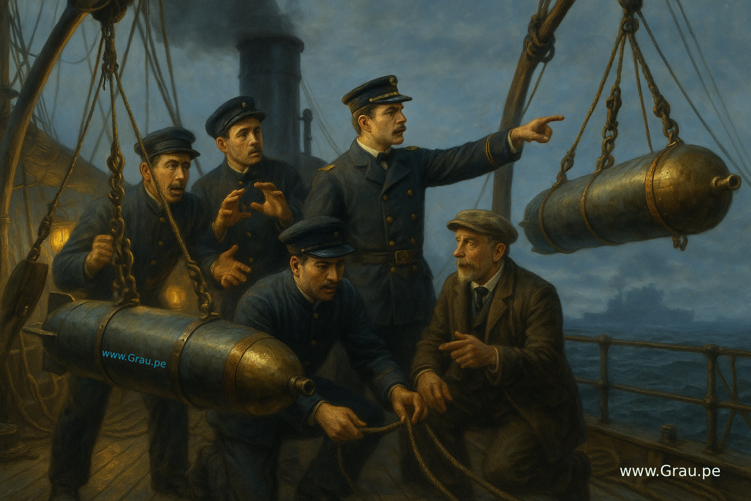 Torpedos en fase previa