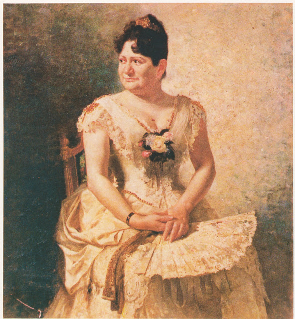 Retrato de Antonia Moreno de Cáceres, heroína de la Guerra del Pacífico
