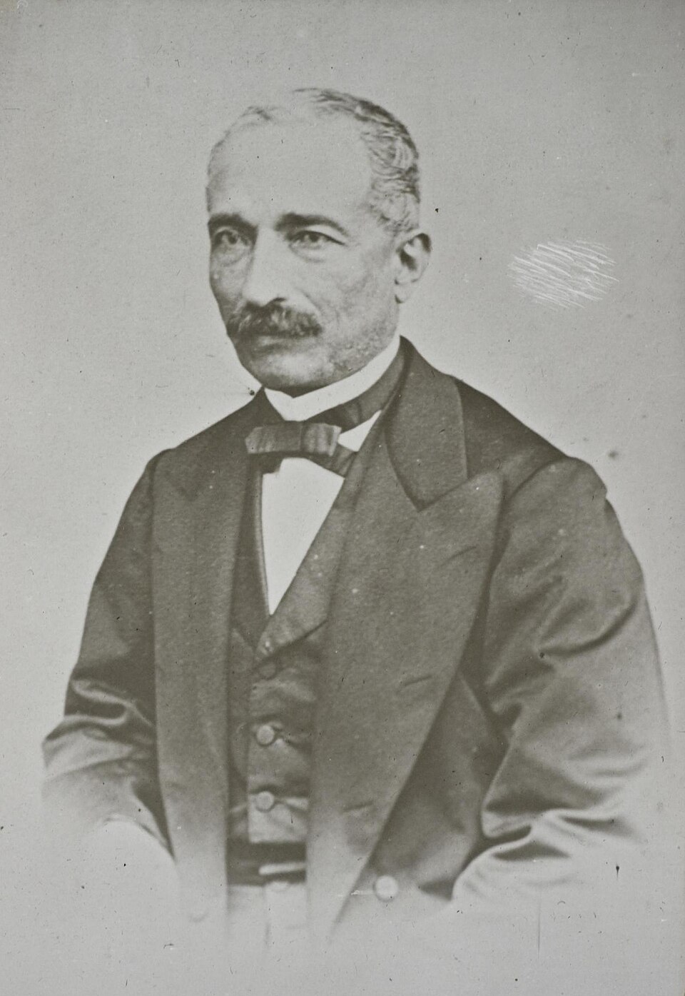 Retrato de José Balta, presidente del Perú durante el gobierno que firmó el contrato Dreyfus