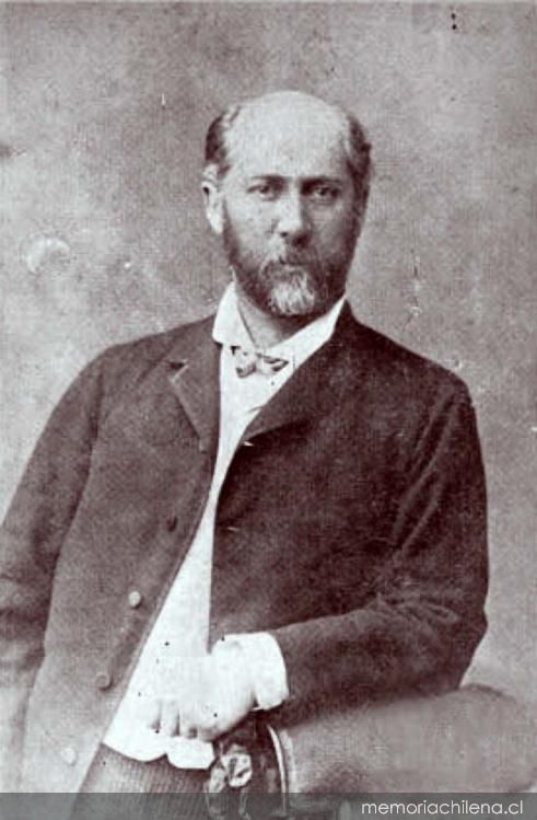 Retrato de José Francisco Vergara, político y militar chileno del siglo XIX
