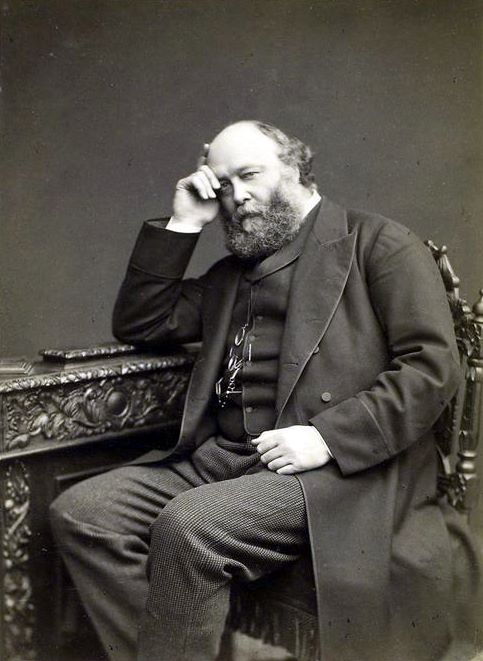 Retrato de Robert Arthur Talbot Gascoyne-Cecil, tercer marqués de Salisbury, político británico