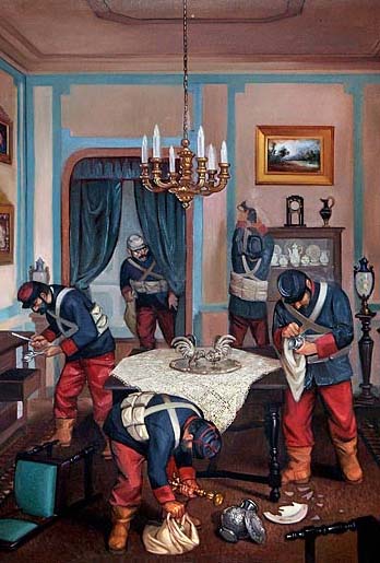 Saqueo de Miraflores ejecutado por el ejército de Chile
