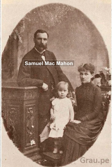 Samuel Mac Mahon, ingeniero de máquinas del monitor Huáscar