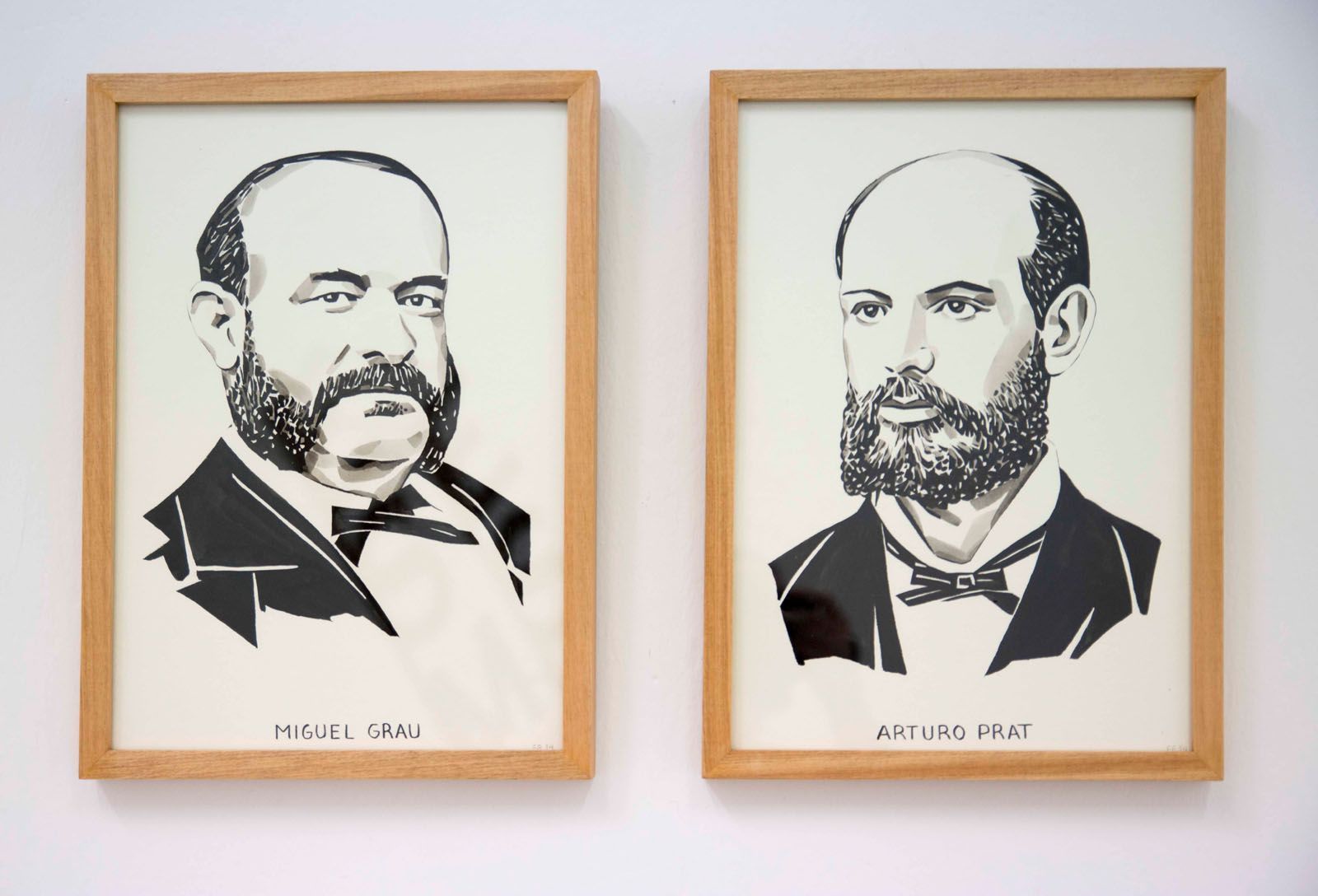 Grau y Prat - Pintura de F. Bryce