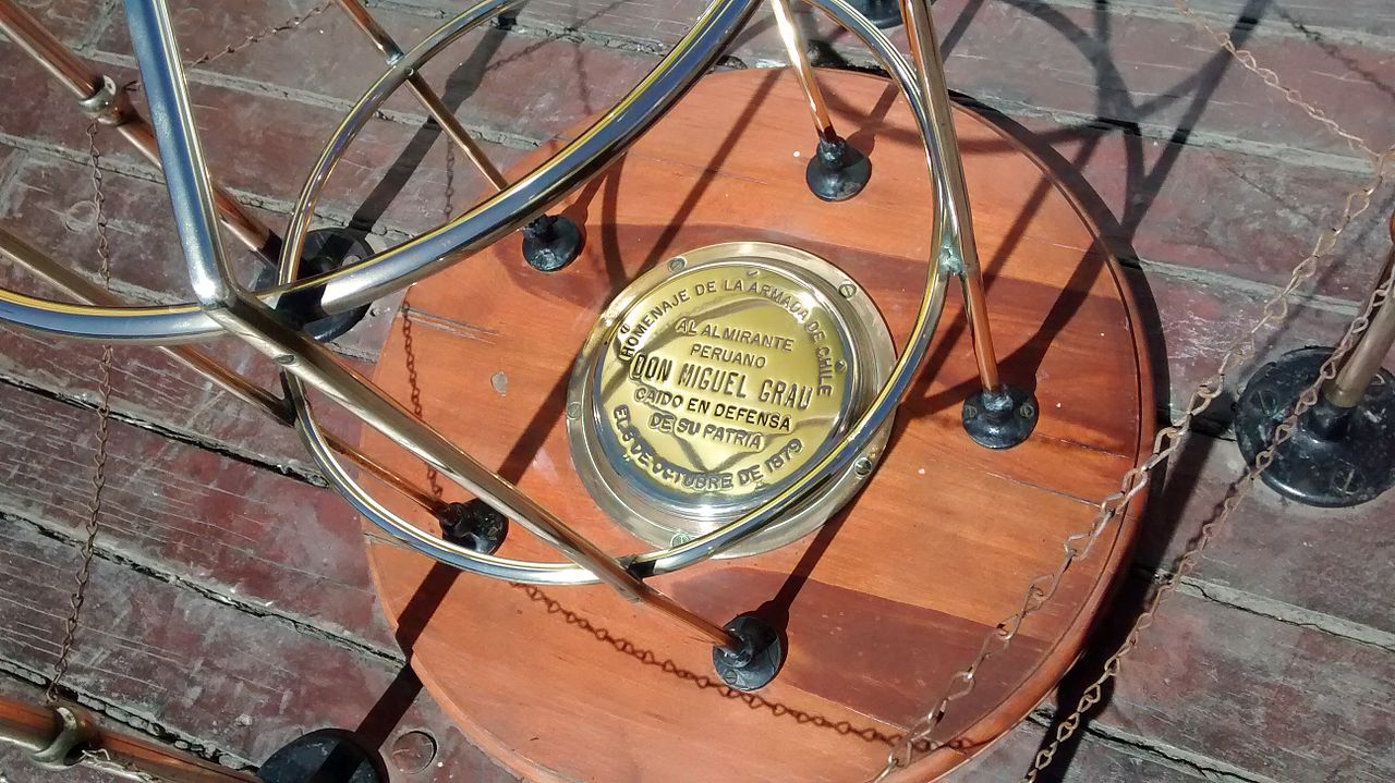 Huáscar en Talcahuano - Museo flotante