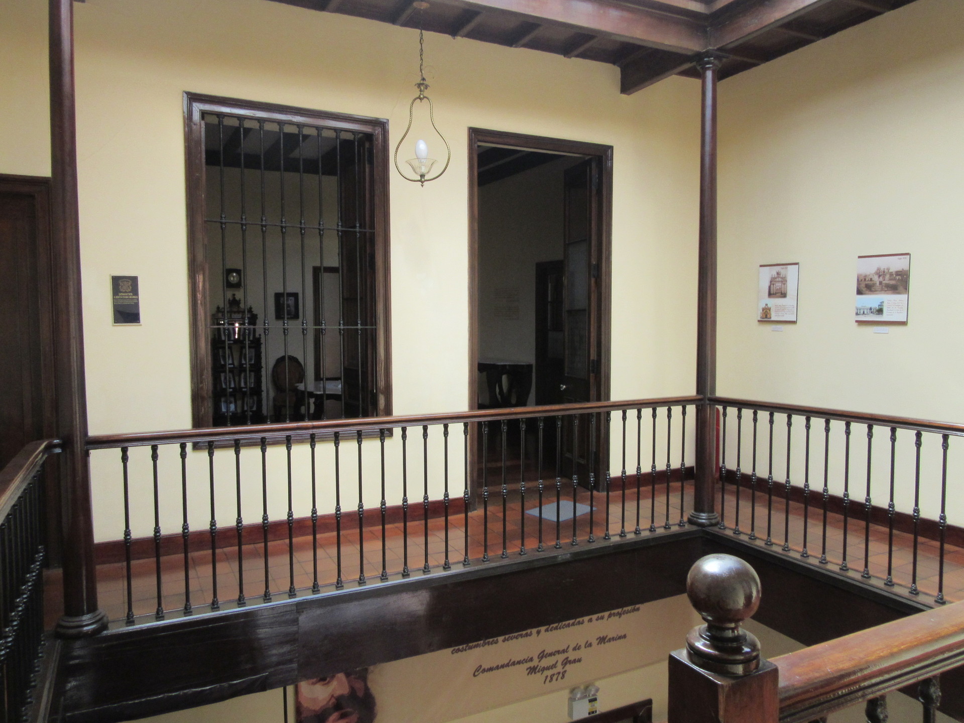 Sala del Museo Peruano del Milenio Miguel Grau